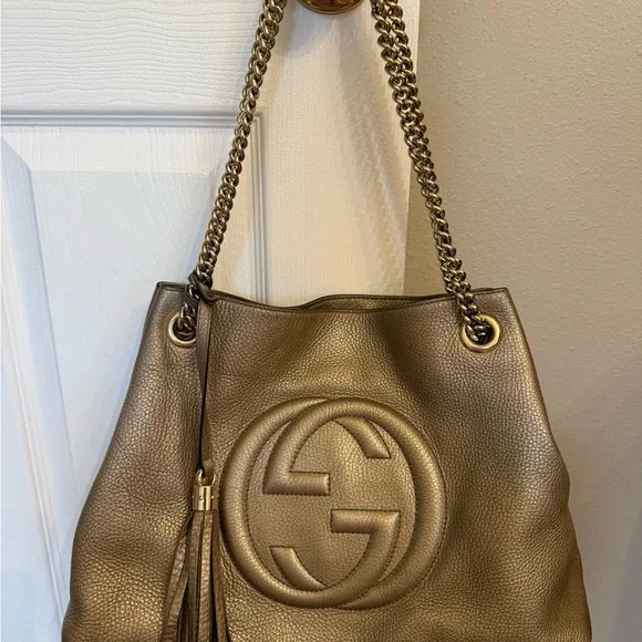 Gucci Metallic Shoulder Bag **PRICE FIRM*** - Picture 2 of 11